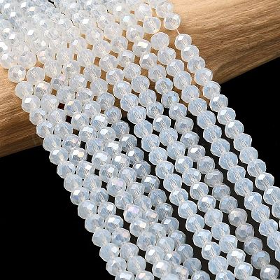 Стекло Rondelle бисер пряди&nbsp;EGLA-F049C-01-1