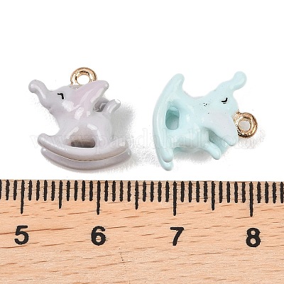 Подвески из эмали и сплава&nbsp;ENAM-A012-12G-1