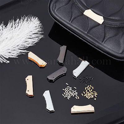 12 набор 3-цветных сплавов декоративный край сумки ручная работа&nbsp;FIND-WR0005-28-1