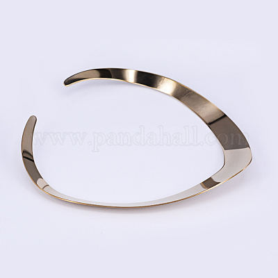 Ожерелья-чокеры из нержавеющей стали 304 NJEW-O094-08G-1