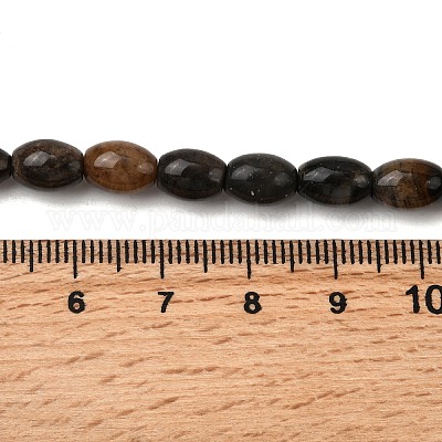 Природные окаменелое дерево бисер пряди G-K362-I11-02-1