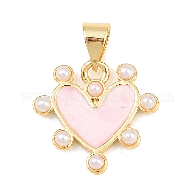 Латунь эмаль подвески&nbsp;LS-KK-B168-01G-04-1