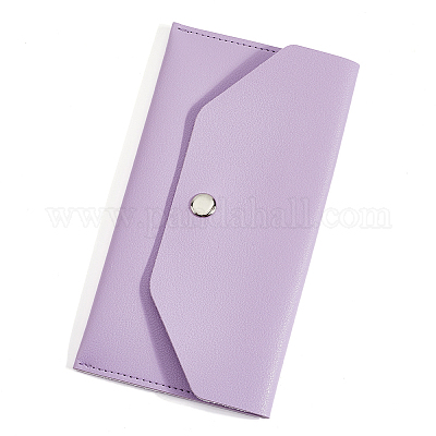 Кошельки из искусственной кожи с кнопками из сплава&nbsp;AJEW-WH20059-54B-1