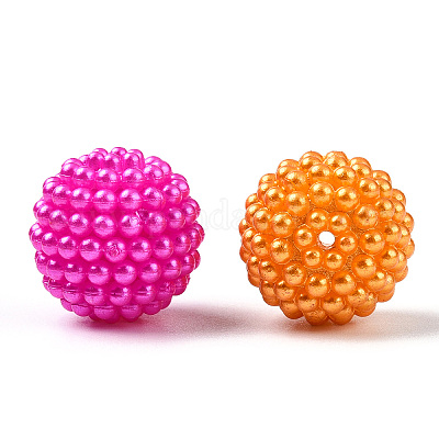 Пластиковые бусины abs&nbsp;KY-T041-02-19MM-B-1