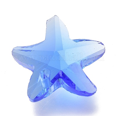 Граненый стеклянный шарм&nbsp;GLAA-H101-A-03-1