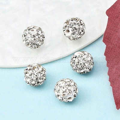 Pave disco бусины&nbsp;RB-H258-8MM-001-1