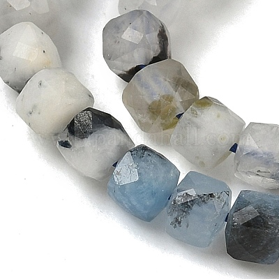 Природные Аквамарин бисер нитей&nbsp;G-B088-E10-04-1