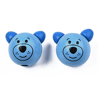 Натуральные деревянные бусы&nbsp;WOOD-S040-31-03-1