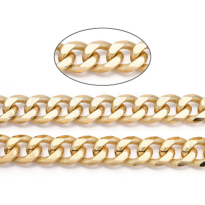 Алюминиевые текстурированные бордюрные цепи&nbsp;CHA-N003-02KCG-1