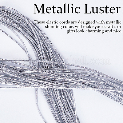 1 рулон круглого полиэстерового эластичного шнура&nbsp;EW-GF0001-03A-1