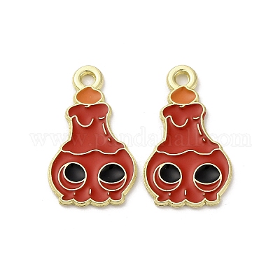 Подвески из сплава хэллоуина с эмалью&nbsp;LS-STAS-I354-01G-A02-1