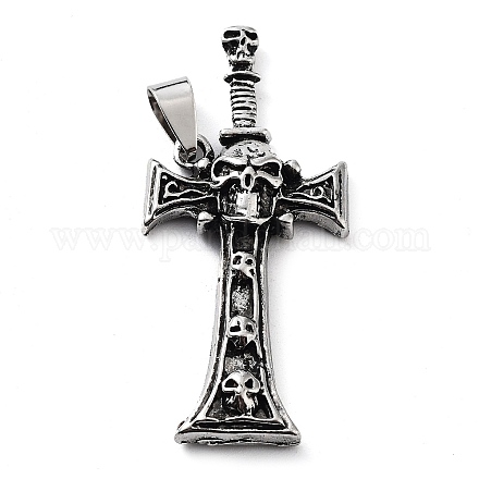 Сплавочные подвески тибетского стиля&nbsp;TIBE-L012-040AS-05-1