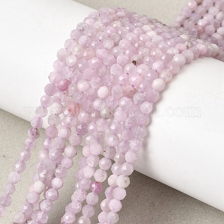 Природные кунцит бисер нитей&nbsp;G-G343-B04-3mm-1