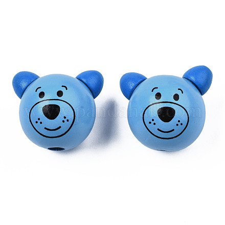 Натуральные деревянные бусы&nbsp;WOOD-S040-31-03-1