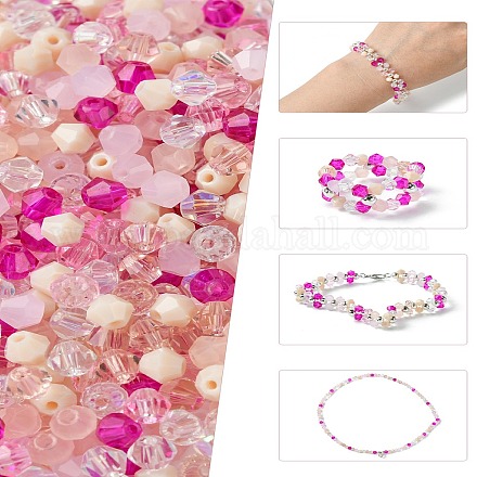 Стеклянные бусины смешанных стилей GLAA-YWC0003-01C-1