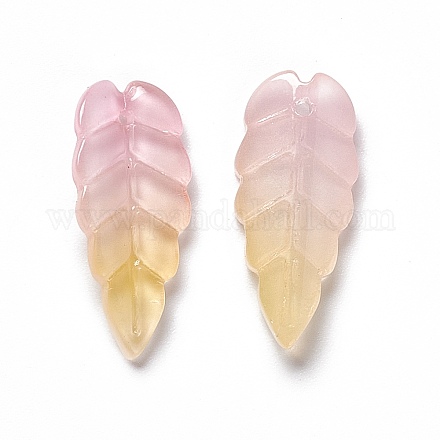 Подвеска из гальванического стекла&nbsp;LS-EGLA-H102-05F-1