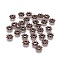 Tibetan Style Spacer Beads, Flower, Red Copper, Lead Free & Cadmium Free & Nickel Free, 9x3mm, Hole: 2.5mm