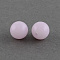 Imitation Jelly Acrylic Beads, Round, Lilac, 10mm, Hole: 2mm, about 850pcs/500g