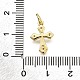 Латунные микро проложить кубического циркония подвески&nbsp;LS-KK-Z100-41G-01-3