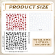 3 лист 3-х цветных наклеек для дизайна ногтей из ПВХ с рисунком в виде сердца&nbsp;MRMJ-LP0002-05-2