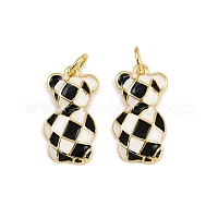 Латунь эмаль подвески&nbsp;KK-L240-18G