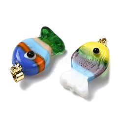 Подвески лэмпворк ручной работы&nbsp;LAMP-A007-01G-05-05