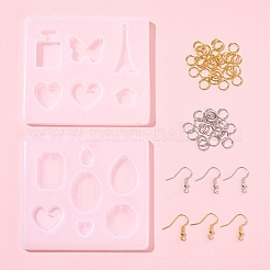 Наборы для изготовления сережек с подвесками своими руками&nbsp;DIY-FS0008-24