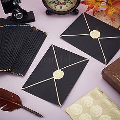 80 шт. прямоугольных бумажных конвертов&nbsp;AJEW-GO0002-82