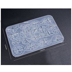 Кулон силиконовые Молды&nbsp;DIY-E010-03