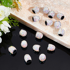 16 шт. колпачки для вентилей шин из полимерной глины и страз&nbsp;FIND-NB0006-71B