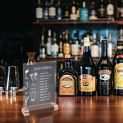 4шт прямоугольный акриловый держатель для карточек на стол&nbsp;AJEW-AR0005-27B