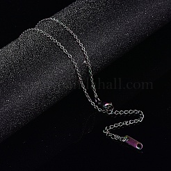 304 изготовление браслета из стальной цепочки из нержавеющей стали&nbsp;STAS-CJ0001-135M