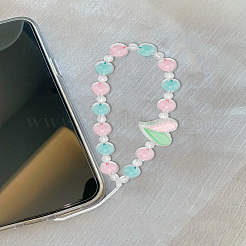 1шт пластиковые сердечки для мобильного телефона&nbsp;HJEW-LP0002-27