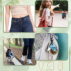 6 шт. 3 стиля латунные винтовые застежки&nbsp;KK-UN0004-75