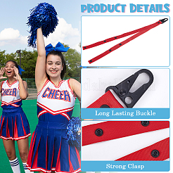 1 шт. полиэстеровые ремешки для помпонов для аксессуаров для чирлидинга&nbsp;AJEW-CN0003-09