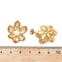 Серьги из нержавеющей стали 304&nbsp;EJEW-D319-04G