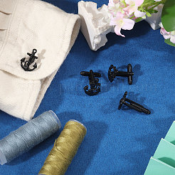 4 пара запонок из сплава&nbsp;FIND-CA0011-40EB