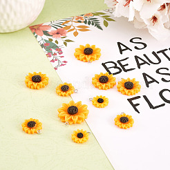 Подвески из непрозрачной смолы в стиле 40 шт.&nbsp;RESI-CD0001-15