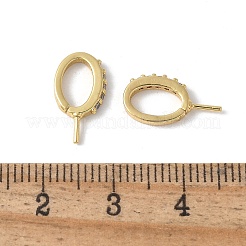 Латунные микропроволочные кубические циркониевые подвески&nbsp;KK-D324-10G