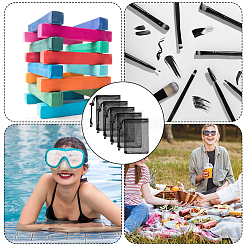 10 шт. мешки из полиэфирной сетки с завязками&nbsp;ABAG-CN0001-43B