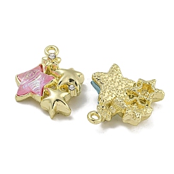 Подвески из сплава со стразами&nbsp;PALLOY-F312-04G