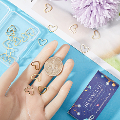 30 шт. соединительные кольца из нержавеющей стали 201&nbsp;STAS-SC0008-11G