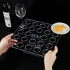 Акриловые держатели для бокалов&nbsp;AJEW-WH0270-258A