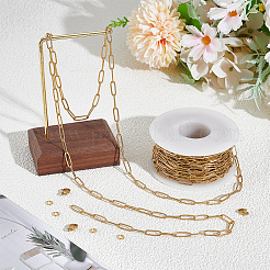 Наборы для изготовления цепочек-скрепок из нержавеющей стали 304&nbsp;DIY-BBC0002-48