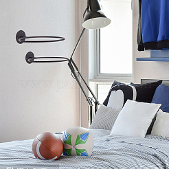 Настенная железная баскетбольная стойка&nbsp;AJEW-WH00670-158