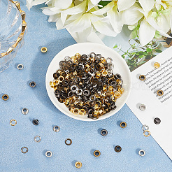 200 комплект 4-х цветных железных люверсов&nbsp;SCRA-GF0001-10A-06