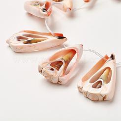 Нити бусин из натуральных ракушек&nbsp;LS-SSHEL-G018-03