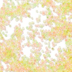 Стеклянные бусины прозрачных цветов&nbsp;SEED-H003-01J