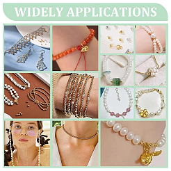 1000шт латунные обжимные бусины&nbsp;KK-UN0004-96