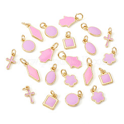 21шт 7 стиля латунные эмалевые подвески&nbsp;KK-TA0003-19B